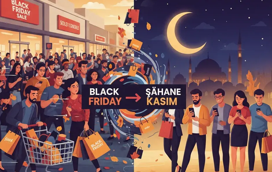 Şahane Kasım, Muhteşem Kasım, Efsane Cuma: Türkiye'nin Black Friday Analizi Görseli