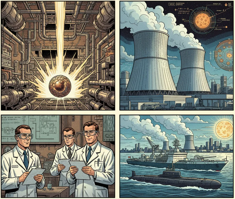 Atom araştırmaları Görseli