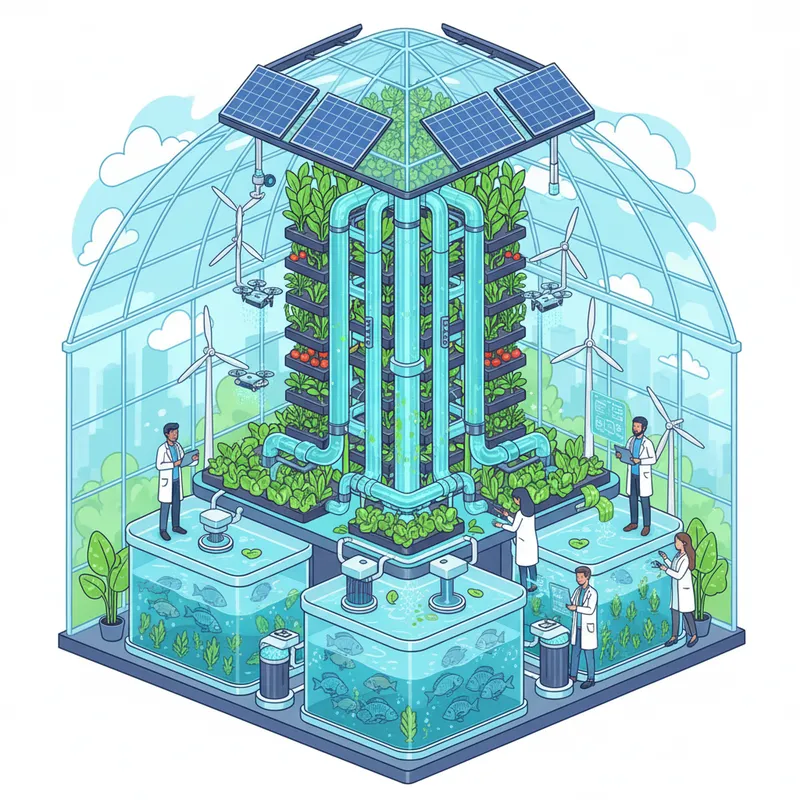 Akuaponik (Aquaponics) | TARIMIN GELECEĞİ Görseli