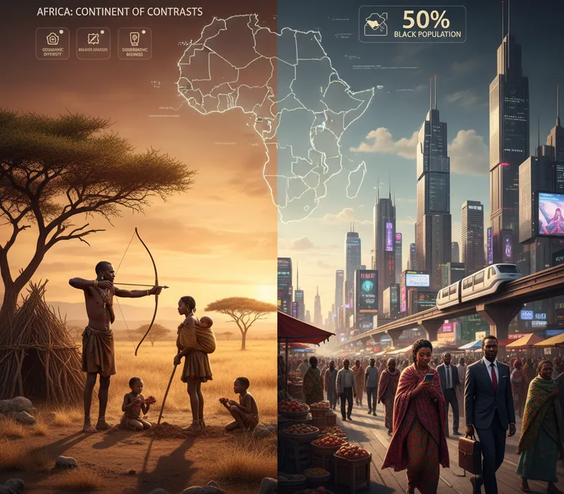 Afrika (Dünyanın ikinci büyük kıtası) Görseli