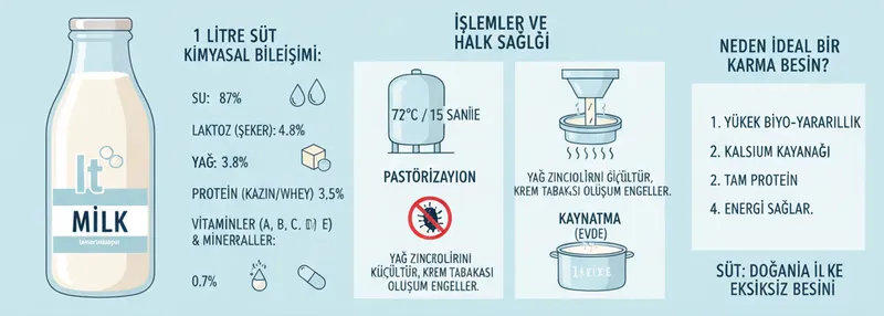 Beslenme sağlığı bakımından süt Görseli