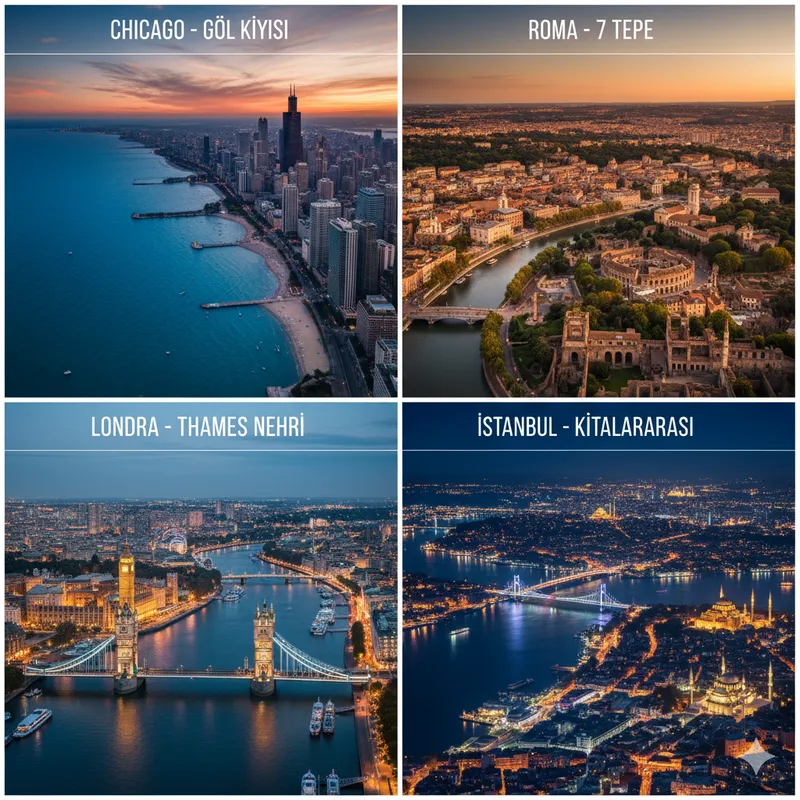 Büyük Şehirler ve Modern Kent Yapısı Görseli