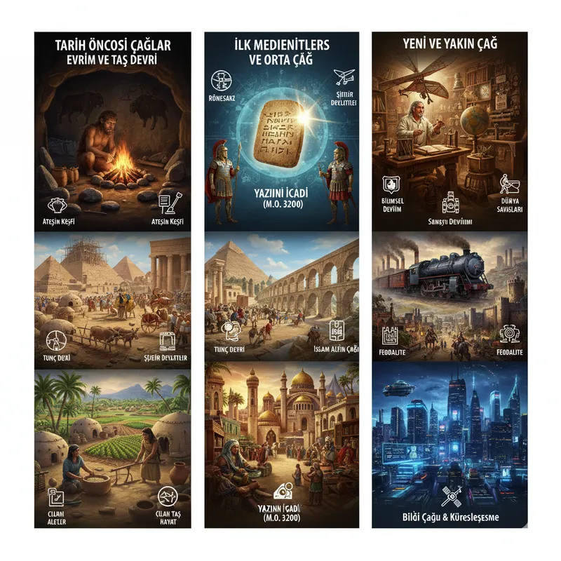 İnsanın Ortaya Çıkışı ve Evrimi