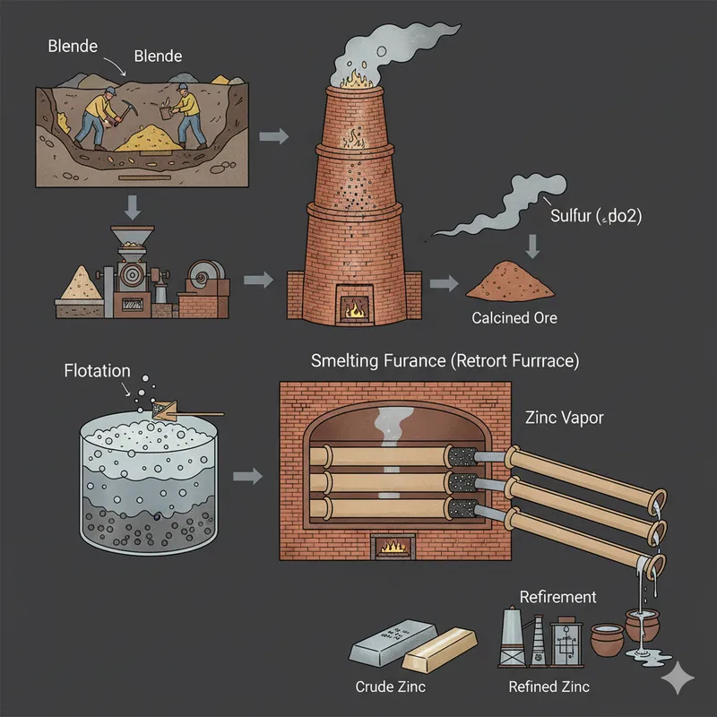 Çinko'nun ayrıştırılması
