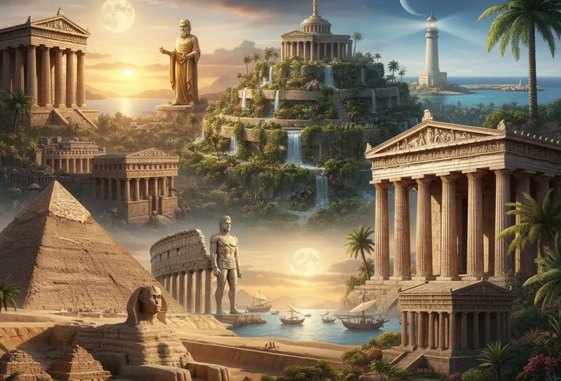 ✨ Dünyanın 7 harikası Görseli