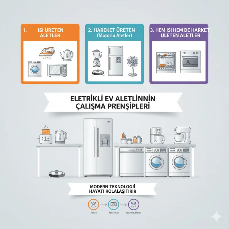 Elektrikli ev aletleri Görseli