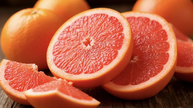 Greyfurt (Grapefruit) ve Pomelo Görseli