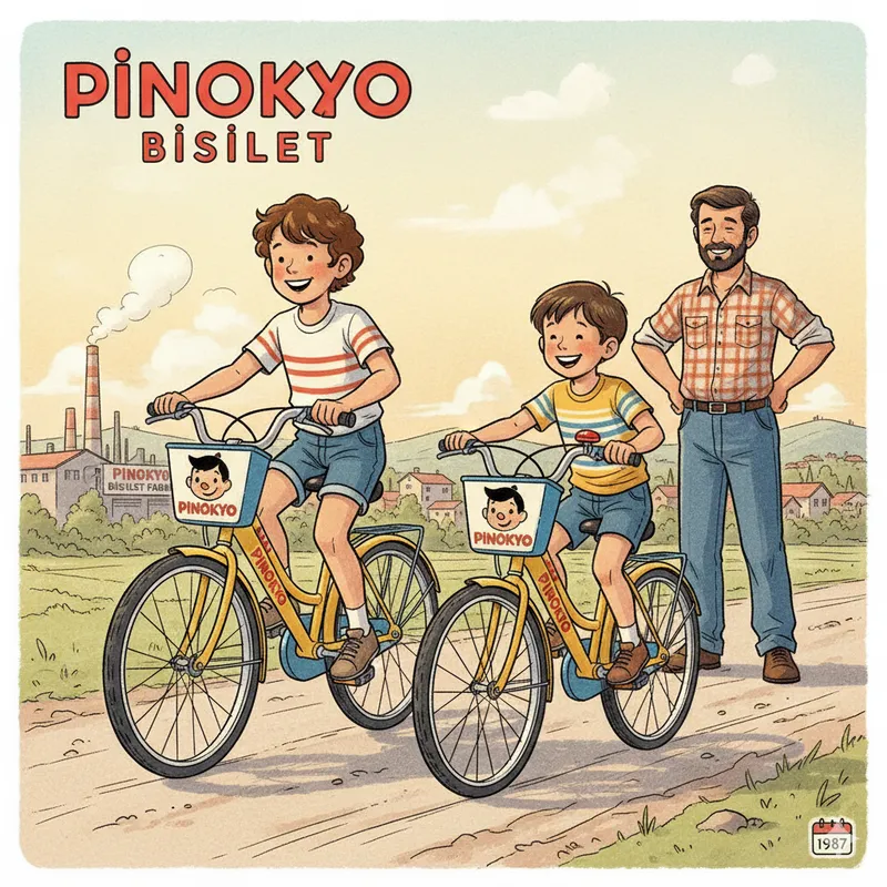 İlk bisiklet : Pinokyo Görseli