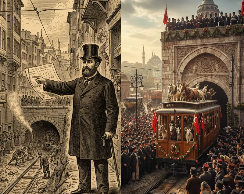 İstanbul Tünelini kim yaptırdı? Görseli