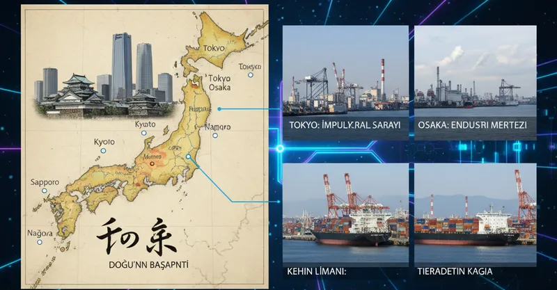 Japonya Şehirleri Görseli