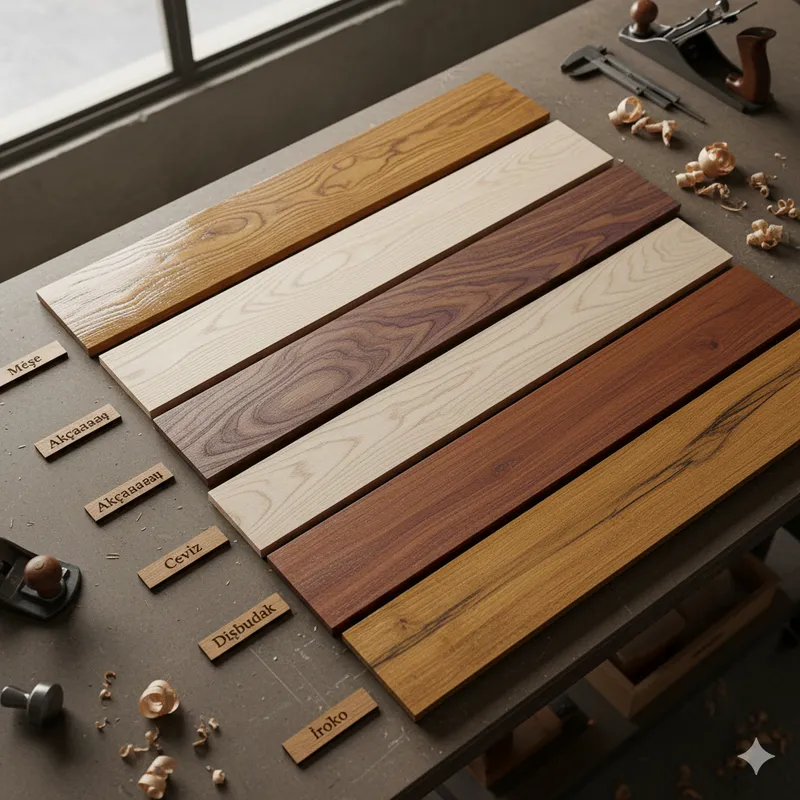 Kereste çeşitleri Görseli