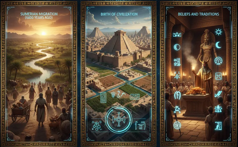 🏛️ Mezopotamya ve Sümerler Görseli