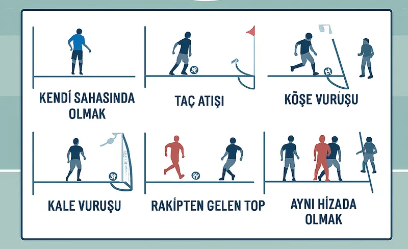 Offside Kuralı  : FIFA & UEFA Resmi Kuralları (Law 11 – Offside)