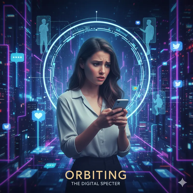 Orbiting (Yörüngede Dönme): Ghosting Sonrası Dijital Gözetim Görseli