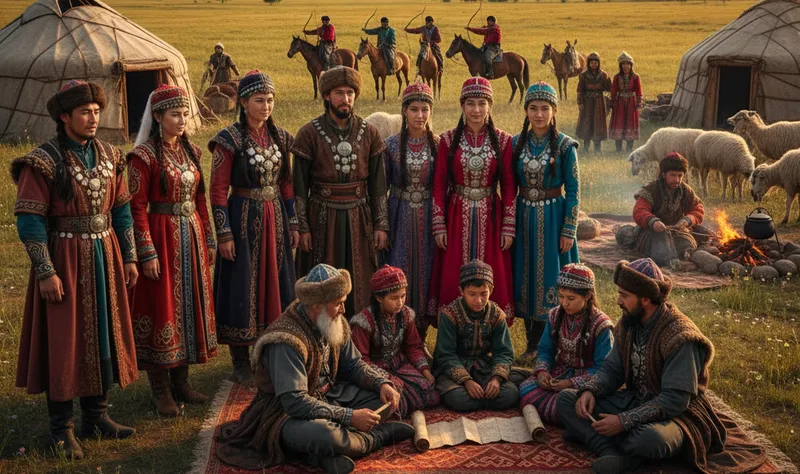 Turks in Central Asia Görseli