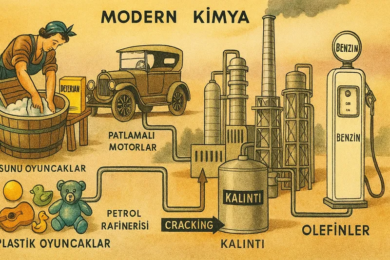 Petrolden elde edilenler