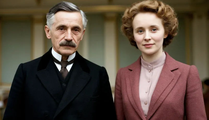 Pierre Curie ve Marie Curie Görseli