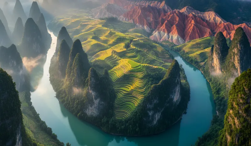 cinin nefes kesen doga harikalari